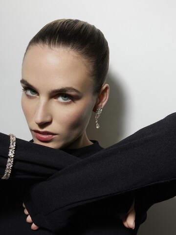 Luxenter Earrings 'Snesy' in White: front