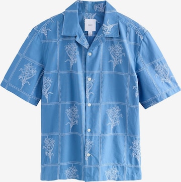 NextRegular Fit Košulja - plava boja: prednji dio