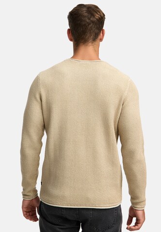 INDICODE JEANS Trui ' Petri ' in Beige