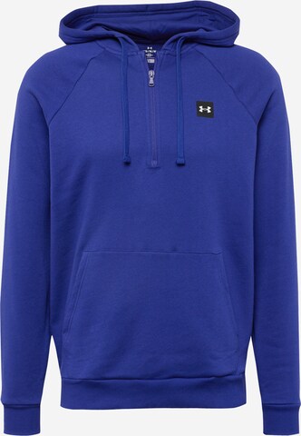 UNDER ARMOUR Sport sweatshirt i blå: framsida