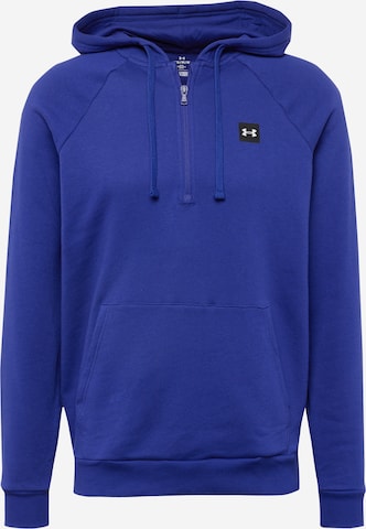 UNDER ARMOUR Sportsweatshirt in Blauw: voorkant