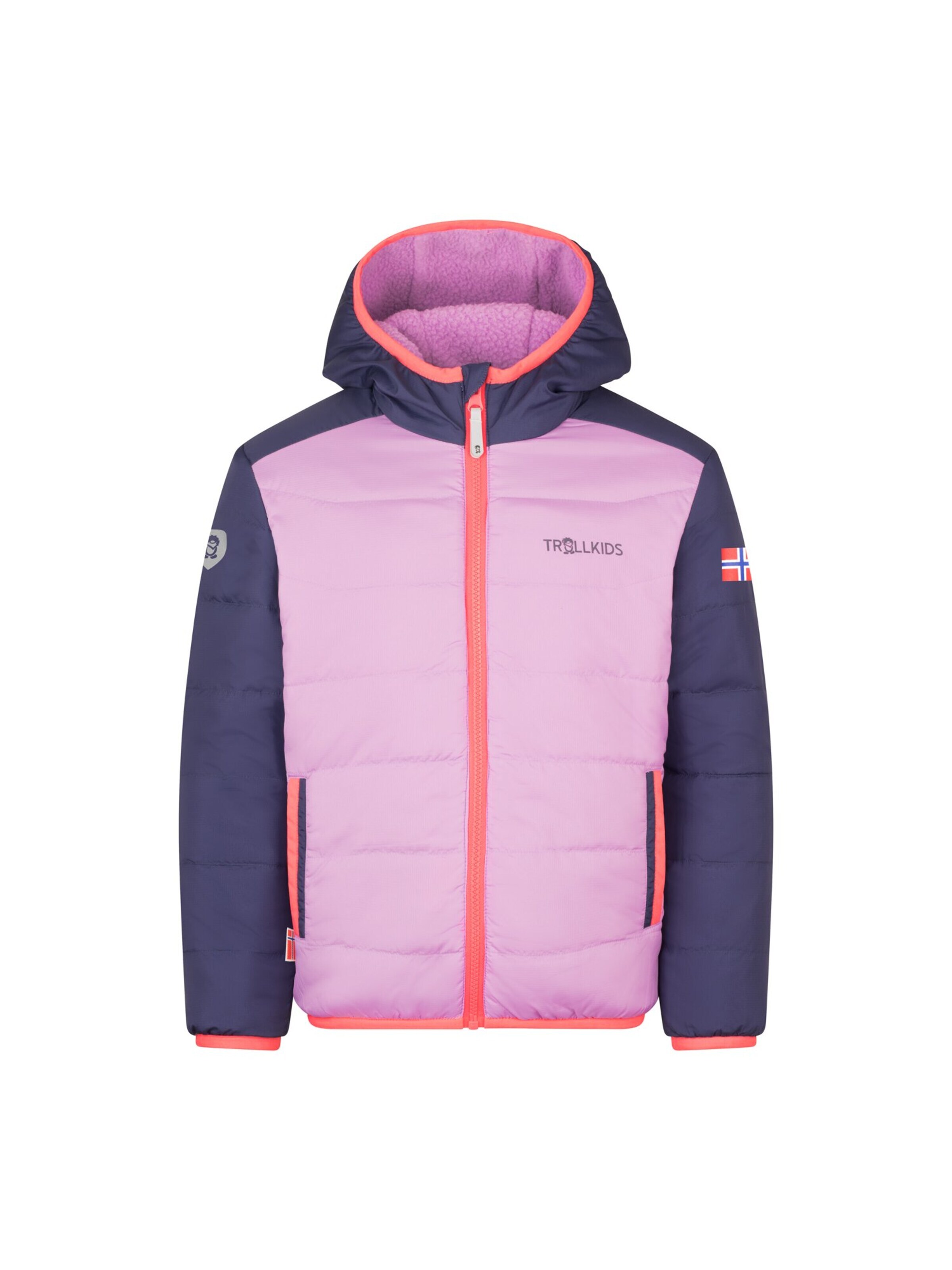 TROLLKIDS Outdoor jacket in Purple: front