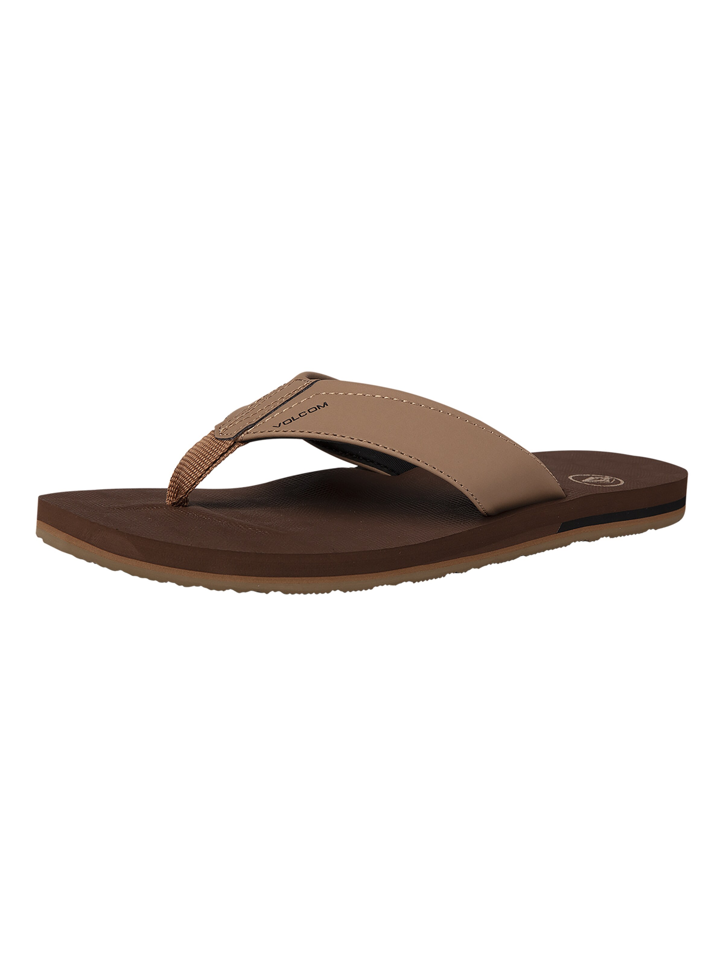 Volcom T-bar sandals 'Victor' in Brown: front