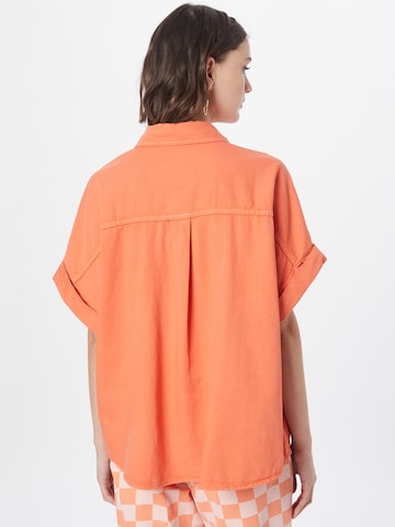 Monki - Blusa en naranja