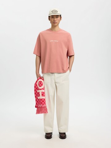Maglietta 'SLHLiam' di SELECTED in rosa