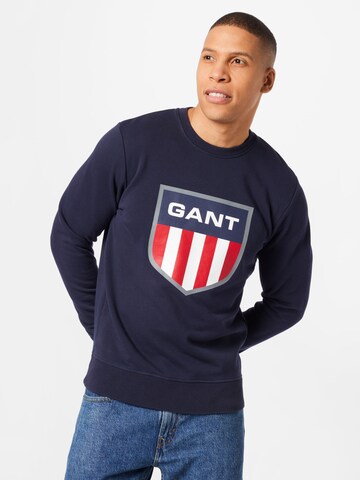 GANT Tréning póló - kék: elől