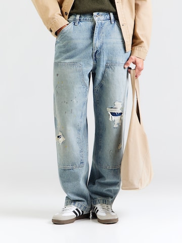mėlyna LEVI'S ® Laisvas Džinsai '568 LOOSE STRT DBL KNEE': priekis