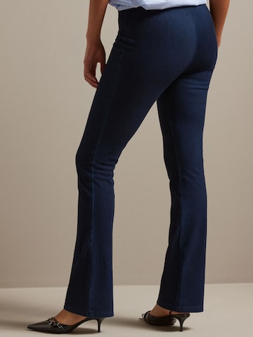 Next Flared Leggings in Blauw