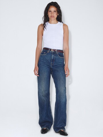 Dr. Denim Regular Jeans 'Echo High Straight - Jeans'‌ in Blau