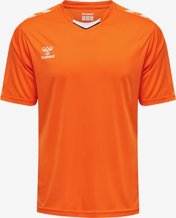Hummel - Camisa funcionais em laranja: frente