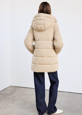 MANGO Winter jacket 'TOKYO' in Beige