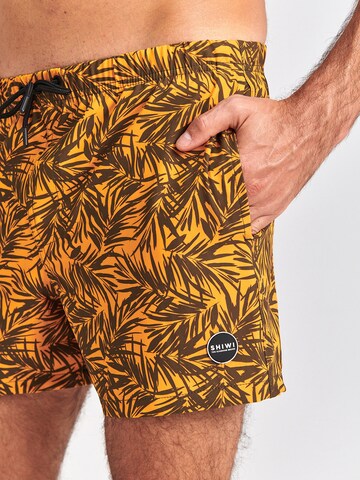 Shiwi Zwemshorts 'Bamboo' in Oranje