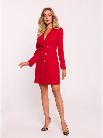 made of emotion - Vestido en rojo