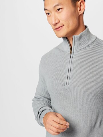 BLEND - Pullover 'Codford' em cinzento