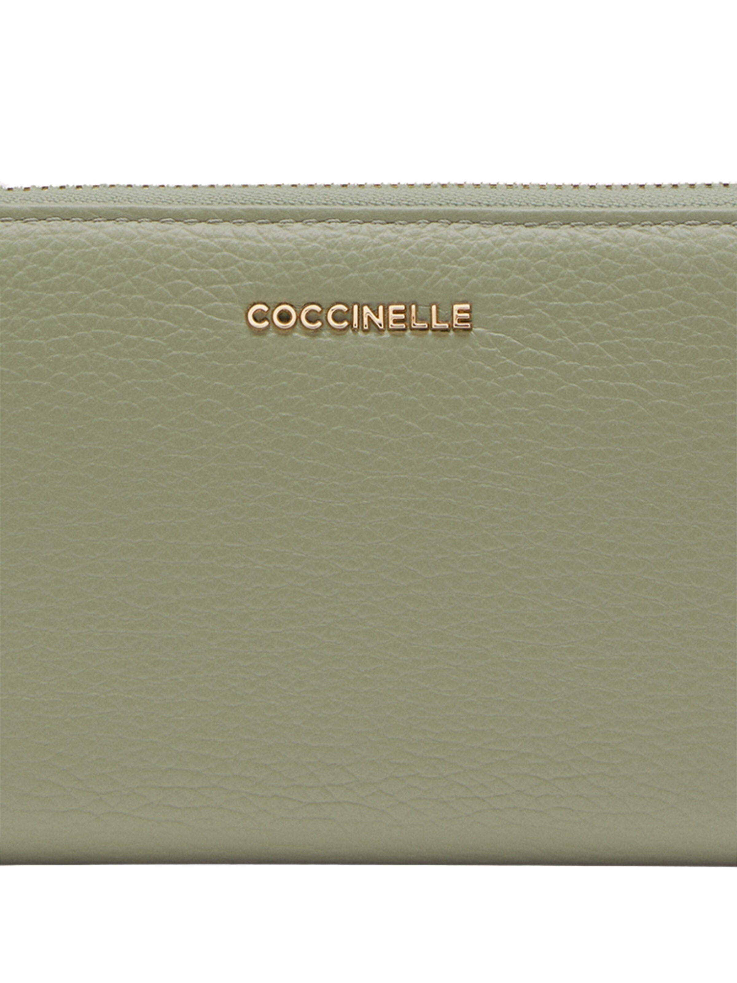 Portamonete 'COCCINELLE METALLIC' di Coccinelle in verde