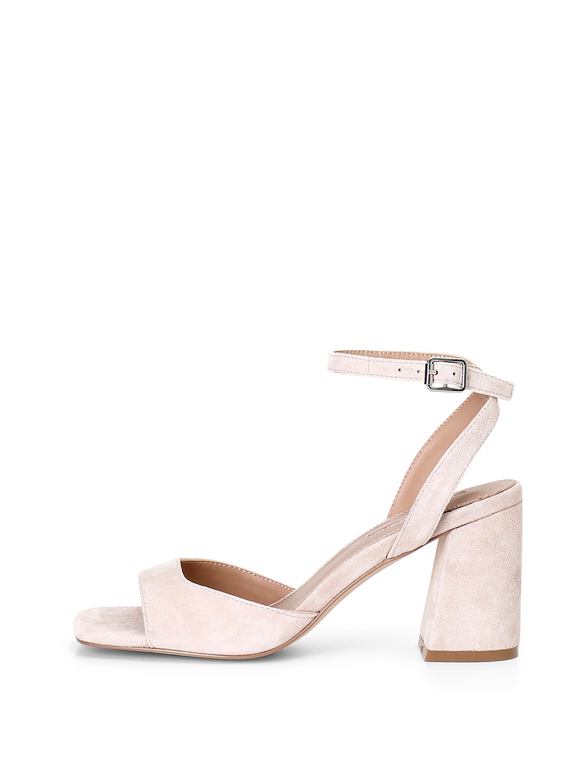 CAFè NOIR Sandaal in Beige: voorkant