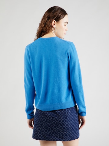 UNITED COLORS OF BENETTON Strickjacke in Blau