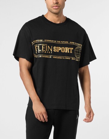 Plein Sport - Camiseta en negro: frente