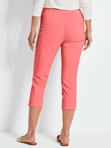 Coupe slim Pantalon 'Louisa' Goldner en orange