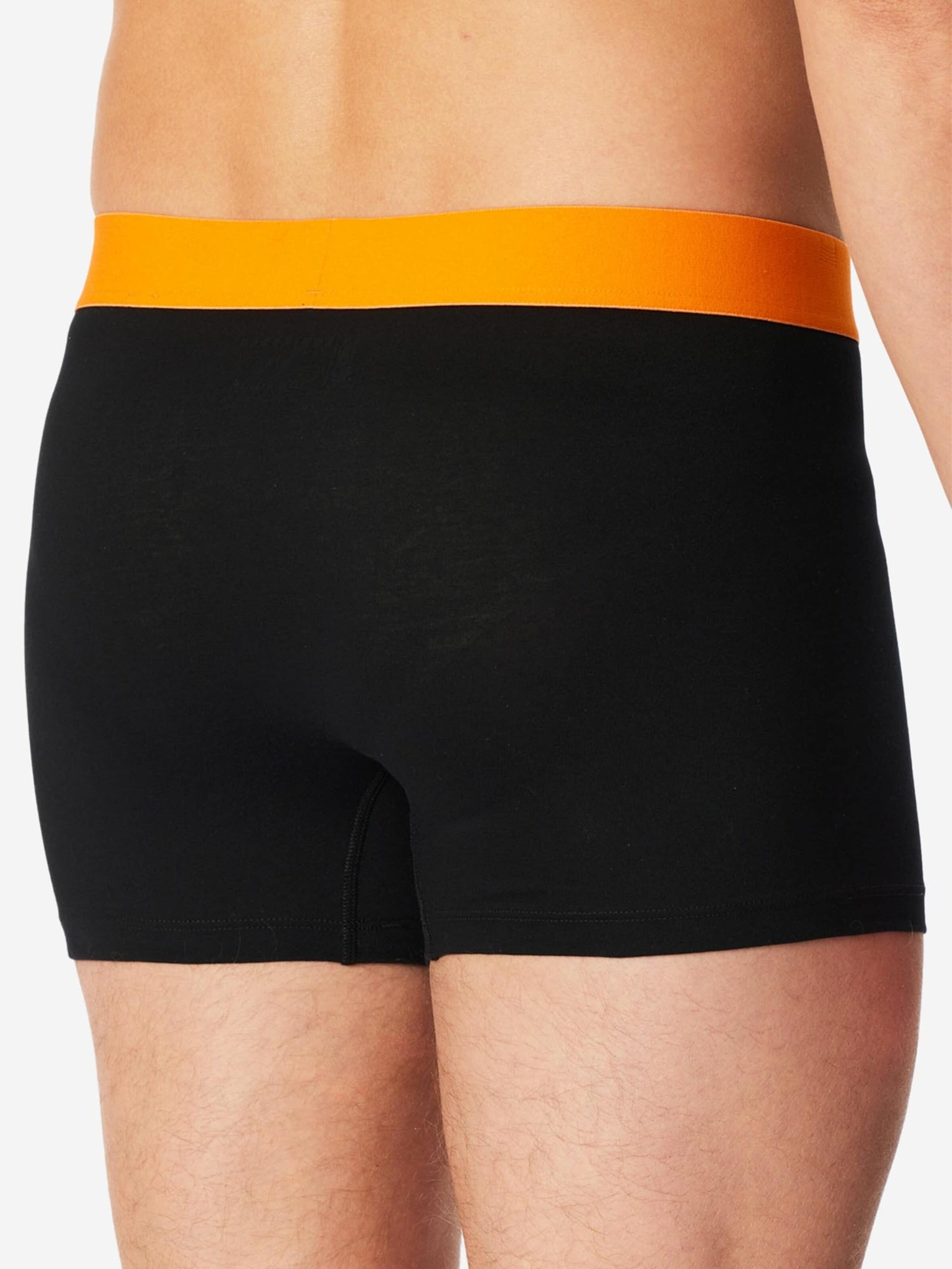 Boxers '95/5 Organic Cotton' SCHIESSER en noir