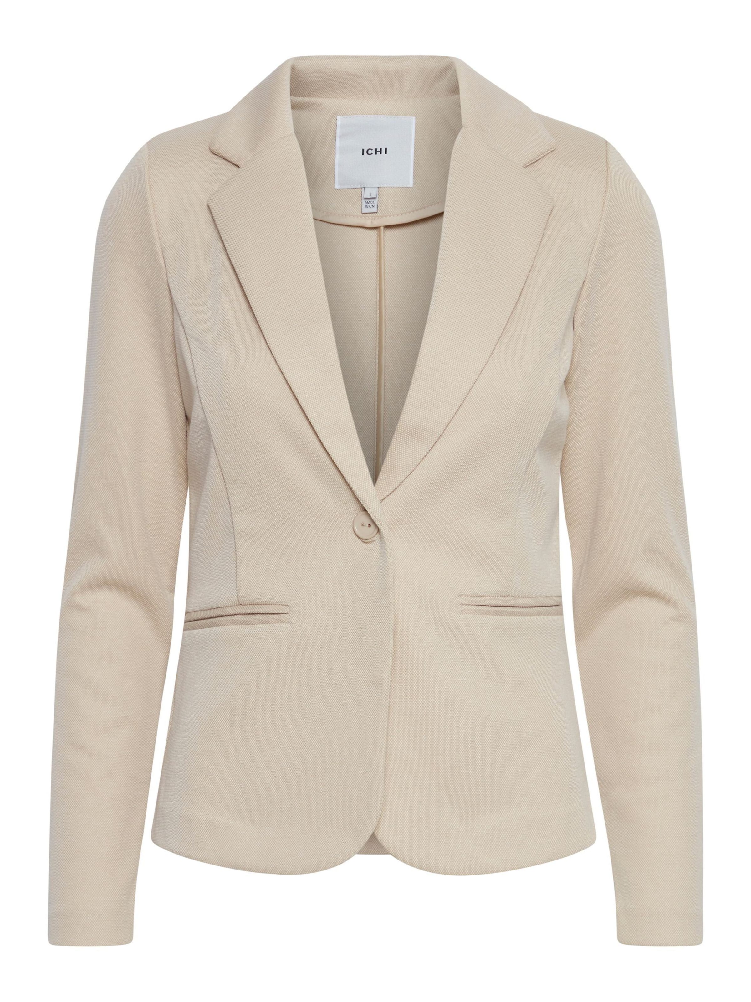 ICHI Blazer 'Kate' i beige: forside