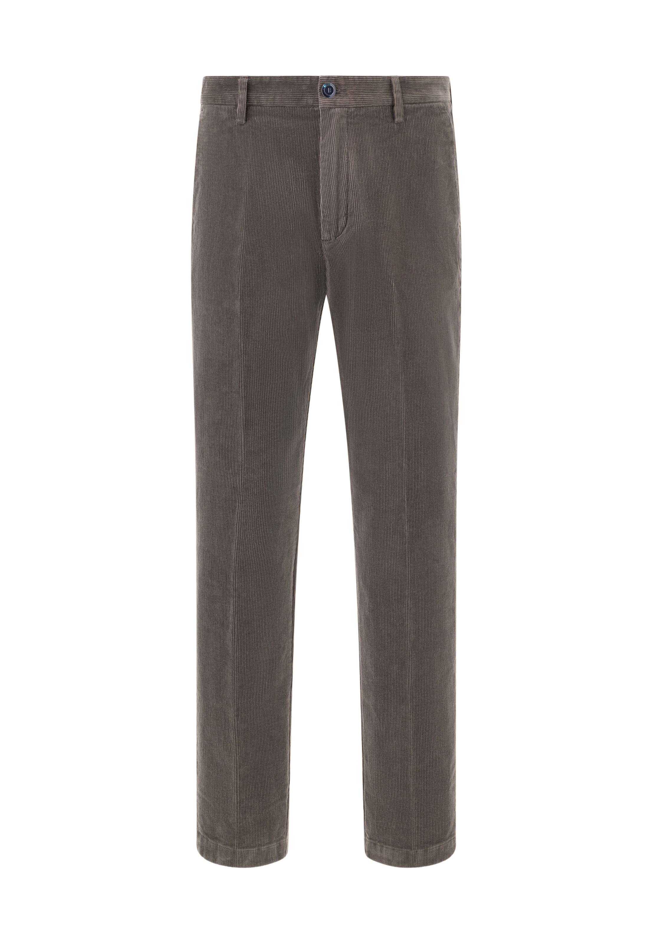 Boggi Milano Regular Hose in Grau: Vorderseite