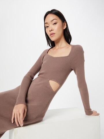 Abercrombie & Fitch Knit dress in Brown