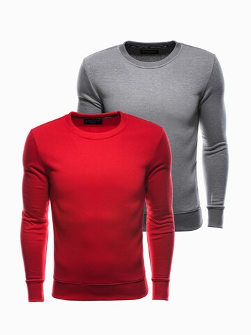 Sweat-shirt 'Z34' Ombre en gris : devant