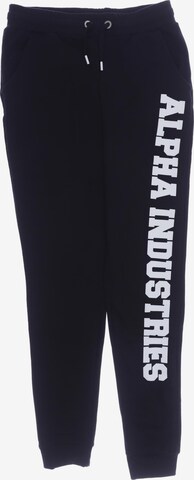 ALPHA INDUSTRIES Pants in XL in Black: front