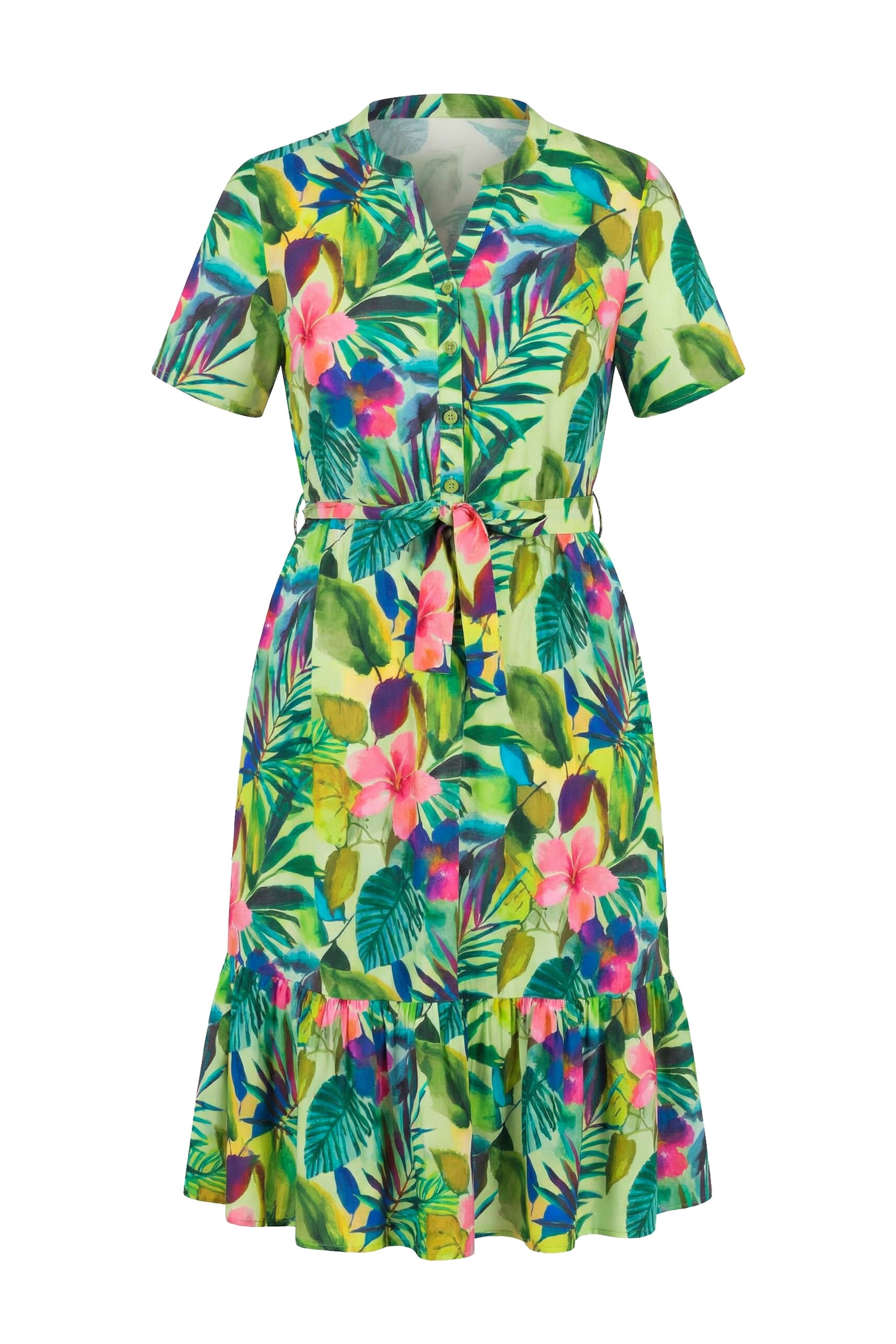 MIAMODA Kleid in Grün: Vorderseite