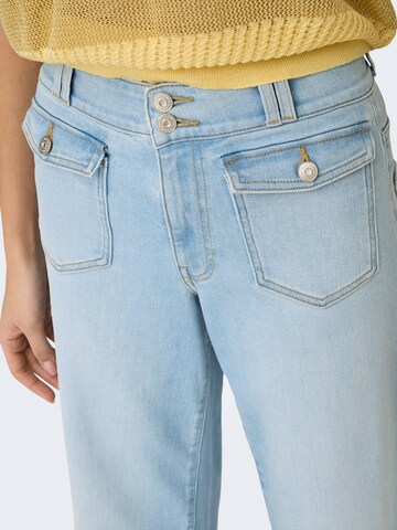 Wide leg Jeans 'ONLMADISON' de la ONLY pe albastru