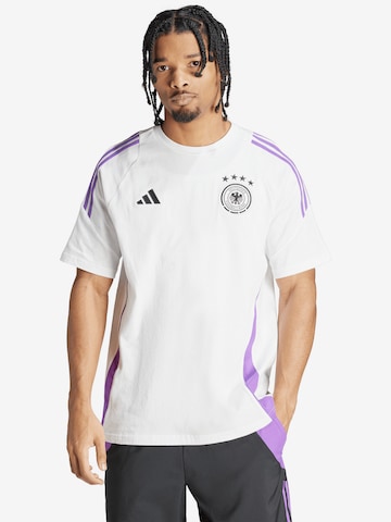 ADIDAS PERFORMANCE T-Shirt 'DFB Teamline' in Weiß: predná strana