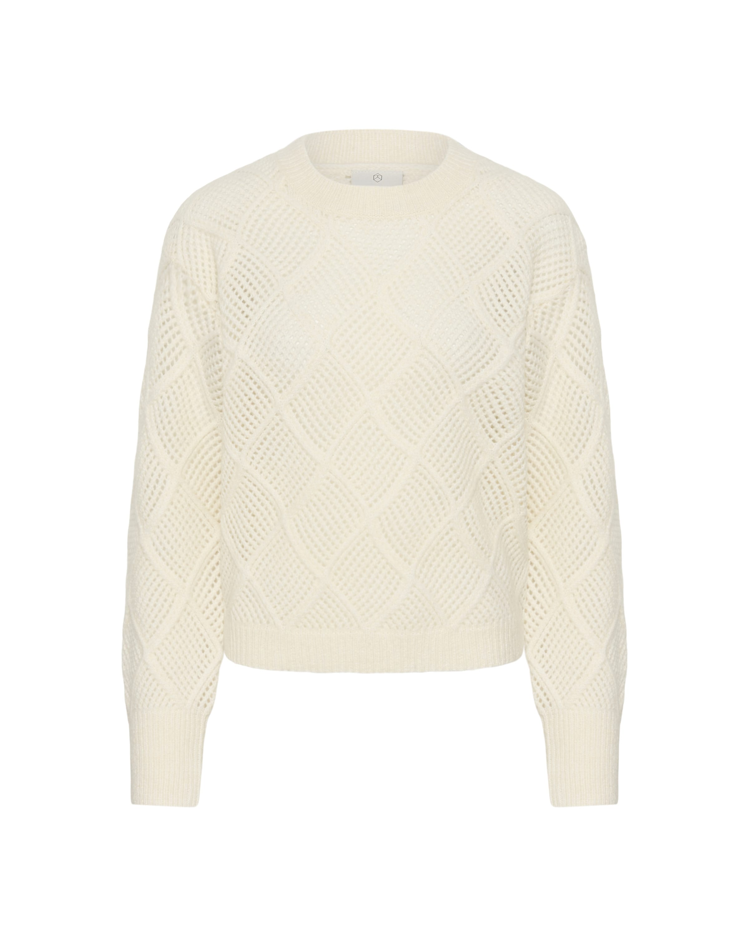 Kaffe - Jersey 'Georgia' en blanco: frente