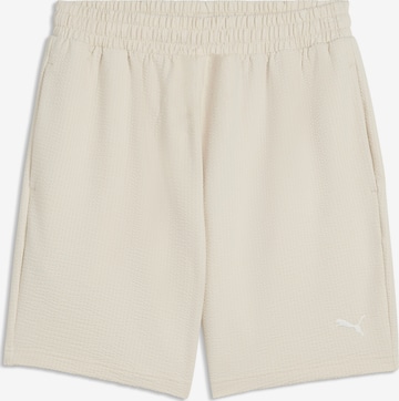 PUMA Shorts 'Essentials' in Beige: Vorderseite