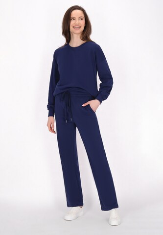 usha BLUE LABEL Regular Trousers 'Fashion Look' in Blue