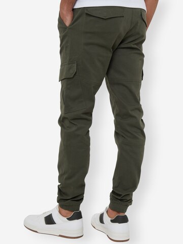 Threadbare Regular lange Cargohose 'Belfast' in Grün
