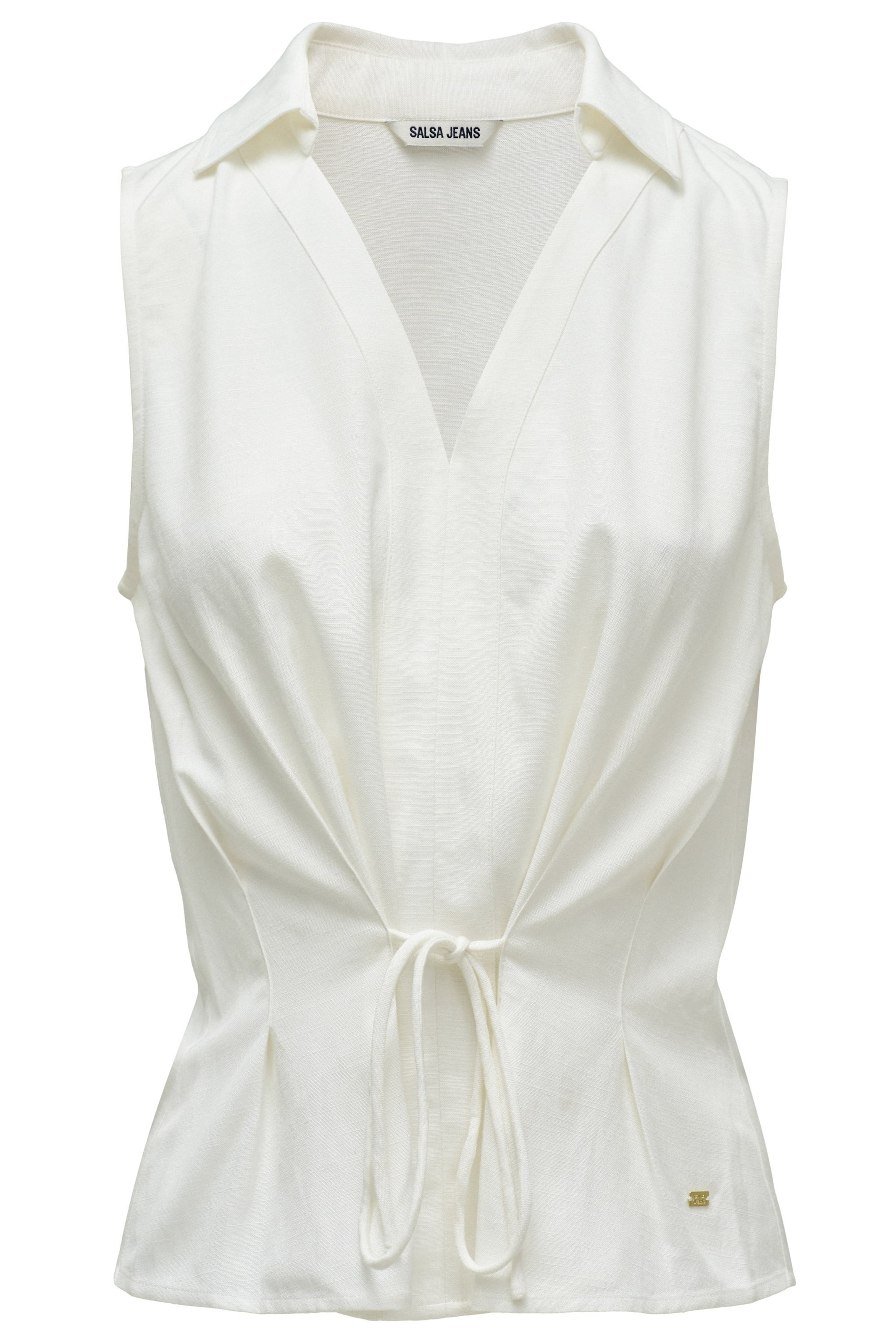Salsa Jeans Blouse in White: front