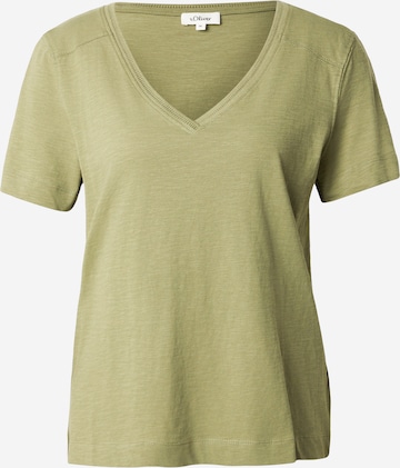 s.Oliver T-Shirt in Grün: Vorderseite