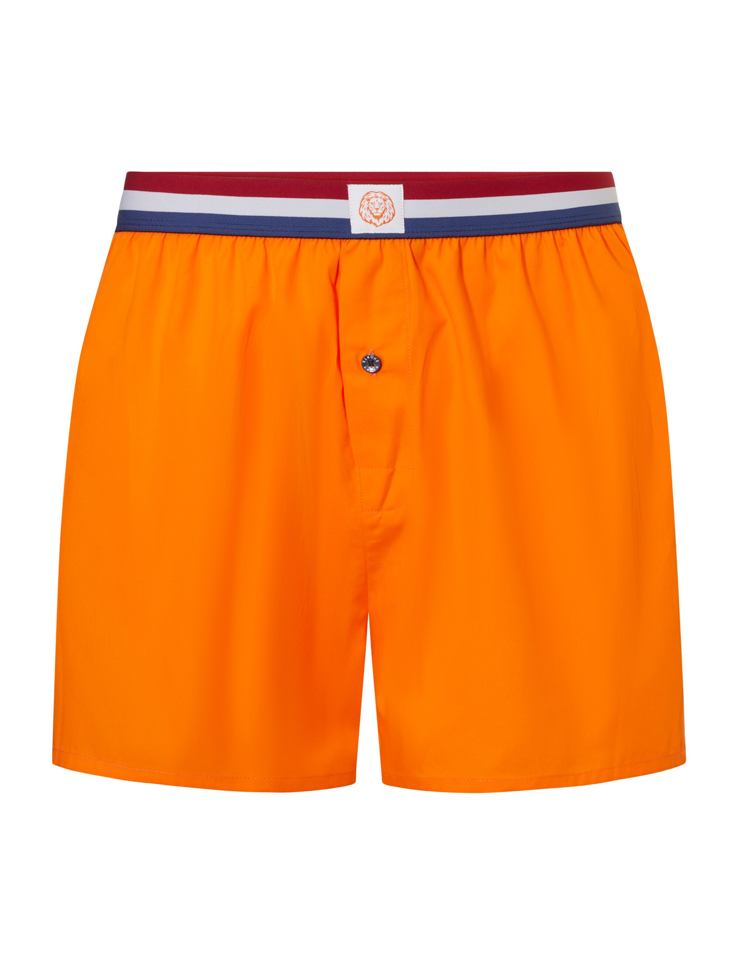 Boxers 'Holland' Happy Shorts en orange : devant