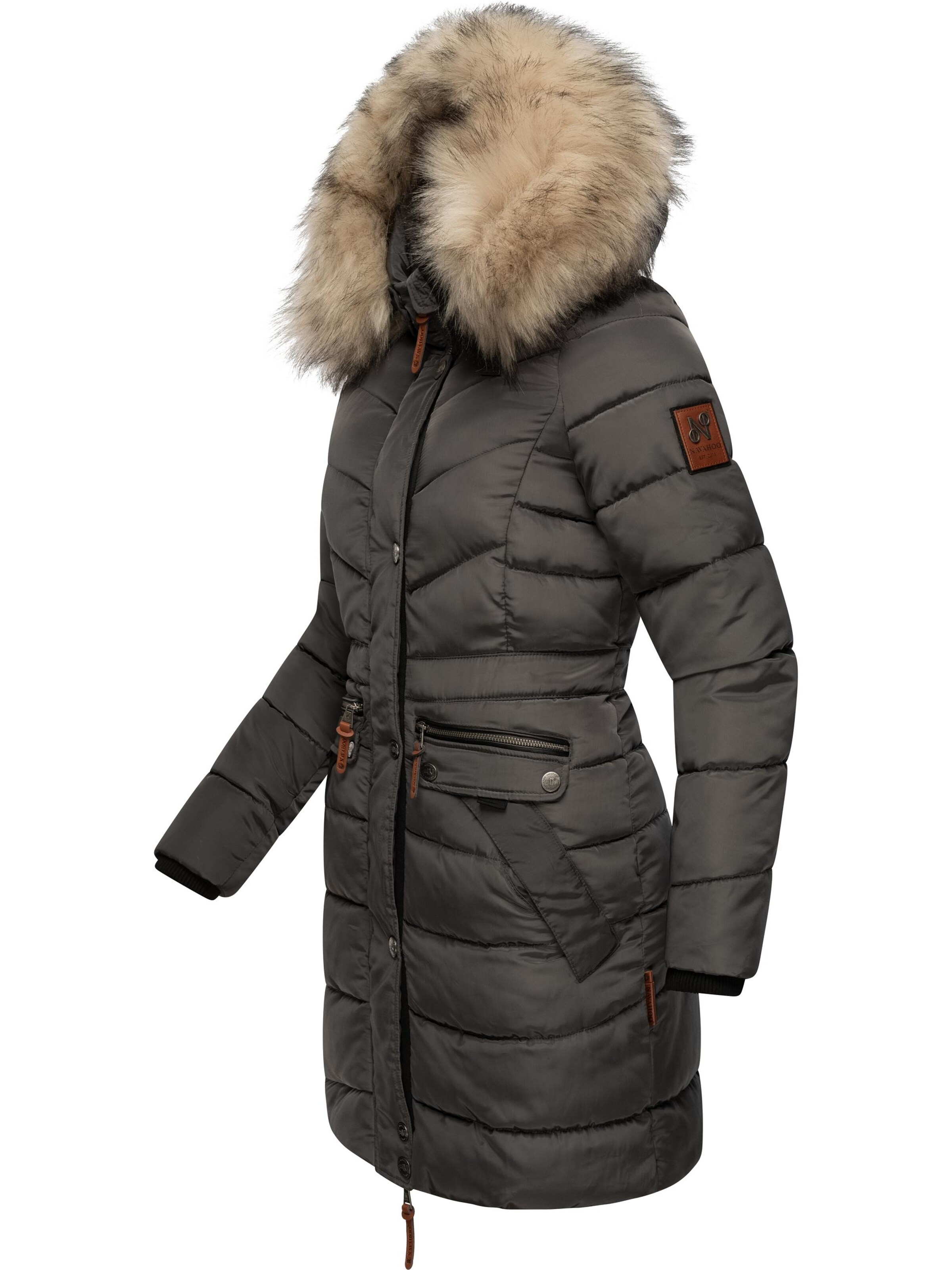Palton de iarnă 'Paula' de la NAVAHOO pe gri