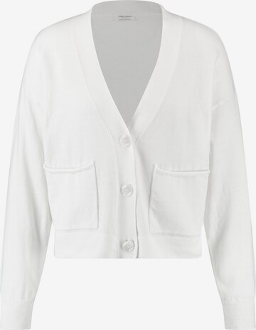 GERRY WEBER Knit Cardigan in White: front