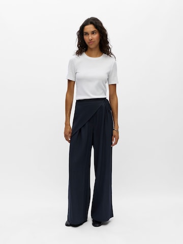 OBJECT Wide leg Broek 'OBJSaga' in Blauw