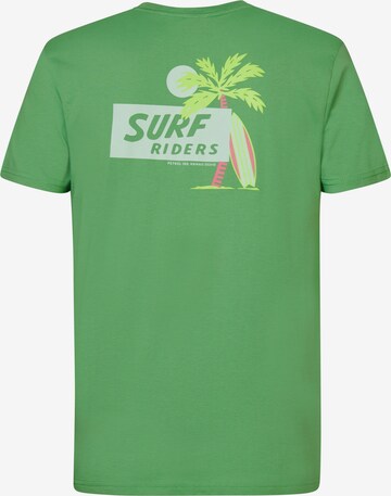 Petrol Industries Shirt 'Waikiki Beach' in Groen