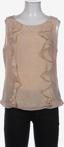 Massimo Dutti Bluse XL in Beige: Vorderseite