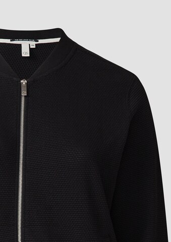 Sweat-shirt QS en noir