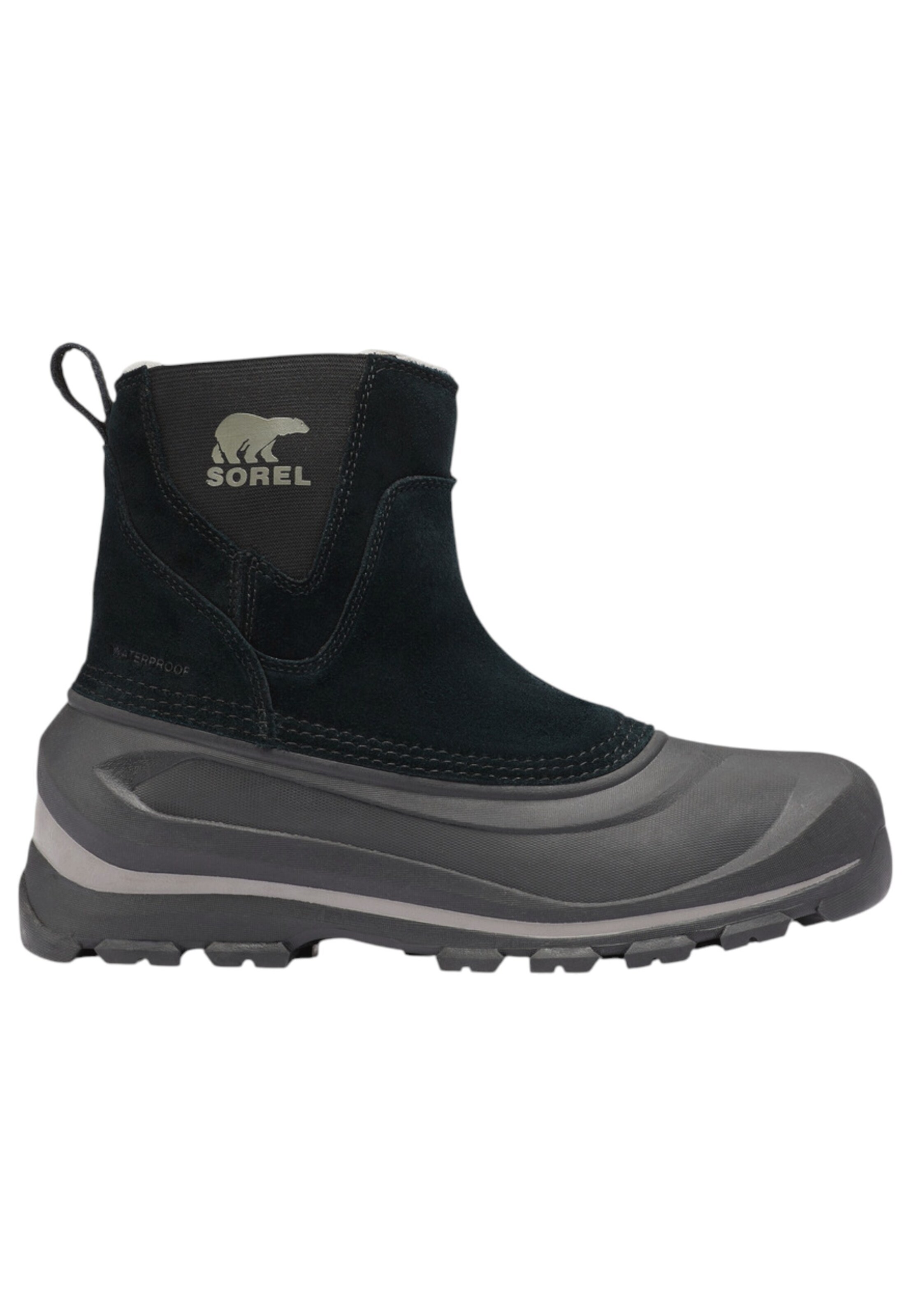 Bottes de neige 'Buxton' SOREL en noir : devant
