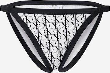 Calvin Klein Swimwear - Braga de bikini en blanco: frente