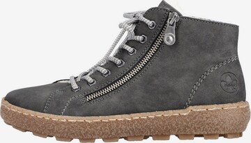 Bottines à lacets Rieker en gris