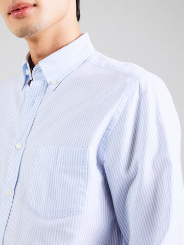 Hackett London Slim fit Koszula w kolorze niebieski