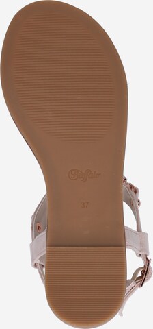 BUFFALO Flip-Flops i beige